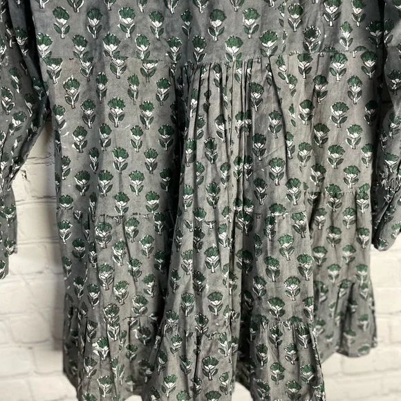 Modern Soul Green Floral Mini Dress - Picture 7 of 12